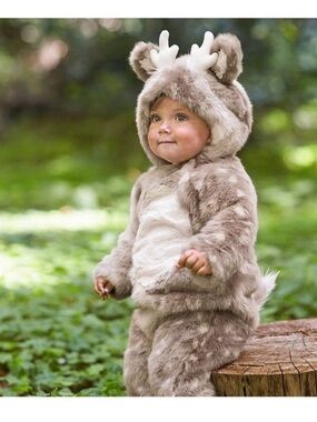 Pottery Barn Kids Plush Baby Deer Costume